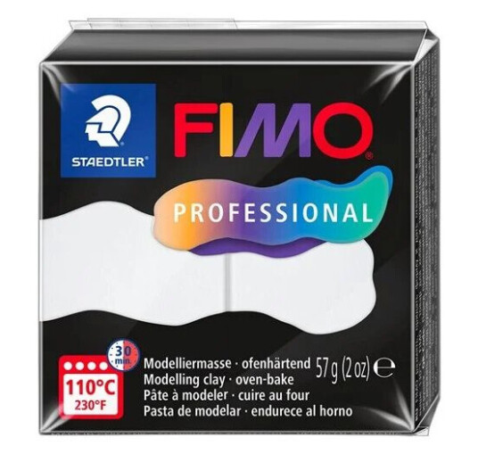 Staedtler Mod. clay FIMO prof 57g white