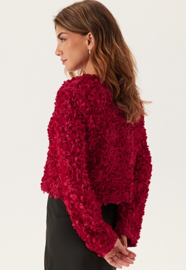 Vila Virosie L/S Cardigan/Dc/R Red 44 Vila Virosie L/S Cardigan/Dc/R Red 44