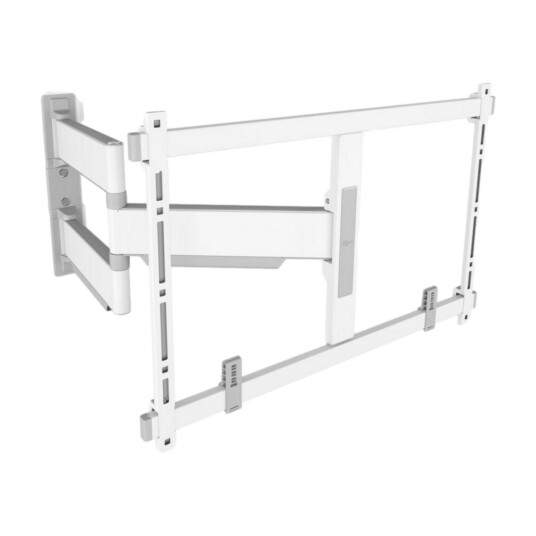 Vogel"s Elite Tvm 5645 - Size L - Monteringssett (Veggmonteringsdeksel, 2 Grensesnittvisningsstrimler, Veggmontering, Deksler For Grensesnittvisningsstrimler, 2 Grensesnittlinjer) - Full Bevegelse - For Oled-Display - Hvit - Skjermstørrelse: 40"-77"