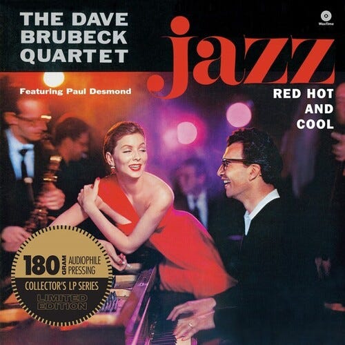 Dave Brubeck Jazz: Red Hot & Cool LP/Vinyl