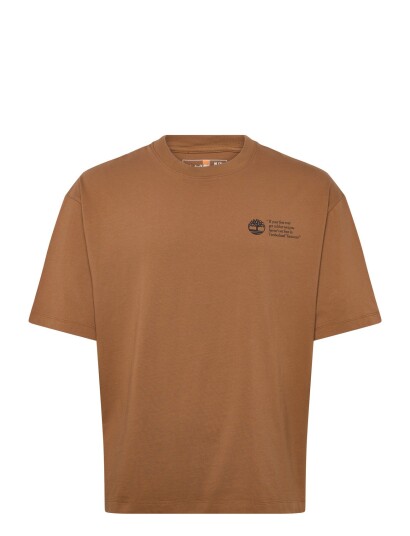 Timberland "Archive Boot" Tee Dark Wheat Boot   Brown   XXL