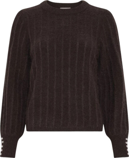 Raus Dame Strikkevarer Brun L/XL, Raus Dame Strikkevarer Brun L/XL,