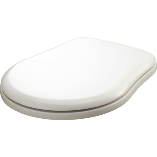 Lavabo Retro Toalettsete Uten myktluk. hengsler, Krom, Hvit Lavabo Retro Toalettsete Uten myktluk. hengsler, Krom, Hvit