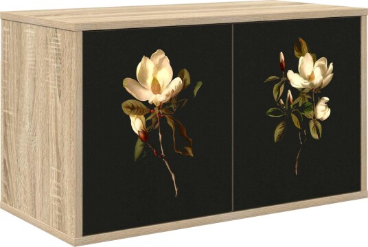 vidaXL Vegghengt TV skap BREMEN 69 x 33 x 40 cm Sonoma eik vidaXL Vegghengt TV skap BREMEN 69 x 33 x 40 cm Sonoma eik