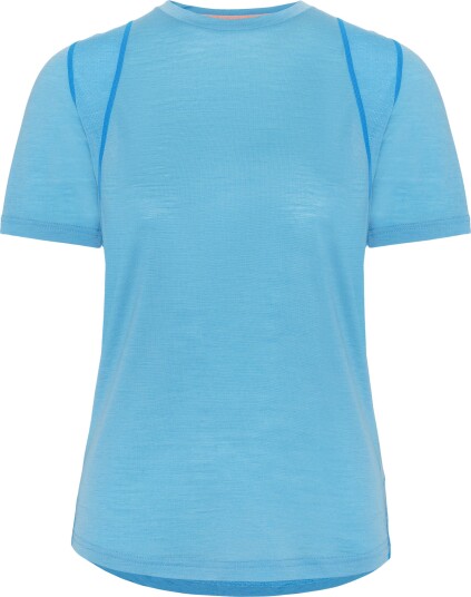 Kari Traa Embla Wool Tee Ocean L Kari Traa Embla Wool Tee Ocean L