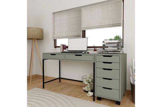 Loryn Skrivebord 55x120 cm Grønn