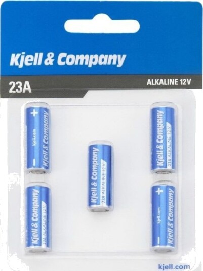 Kjell & Company 23A-batteri 5-pk.
