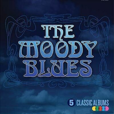 MediaTronixs The Moody Blues : 5 Classic Albums CD Box Set 5 discs (2015) Pre-Owned
