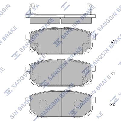 Hi Q SP1154 Bremseklosser