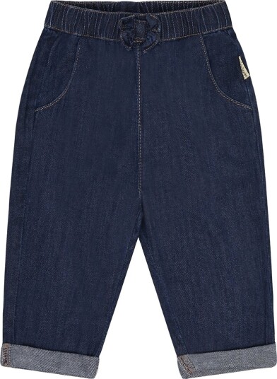 Hust&Claire Hust and Claire Thea bukse til baby Dark Blue Denim