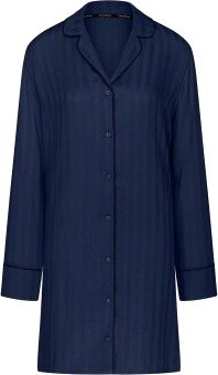 Triumph Amourette Jacquard NDW Nightdress Marine viskose 42 Dame Triumph Amourette Jacquard NDW Nightdress Marine viskose 42 Dame