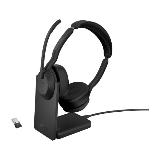 Jabra Evolve2 55 Hodesett Usb-c Optimized For Microsoft Teams Stereo Svart Jabra Evolve2 55 Hodesett Usb-c Optimized For Microsoft Teams Stereo Svart