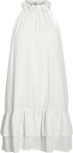 Vila - Kjole viDolly Halterneck Short - Hvit Vila - Kjole viDolly Halterneck Short - Hvit