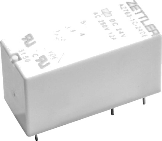 Zettler Electronics Az763 1C 24D Printrelé 24 V/Dc 12 1 Vekslingskontakt Zettler Electronics Az763 1C 24D Printrelé 24 V/Dc 12 1 Vekslingskontakt
