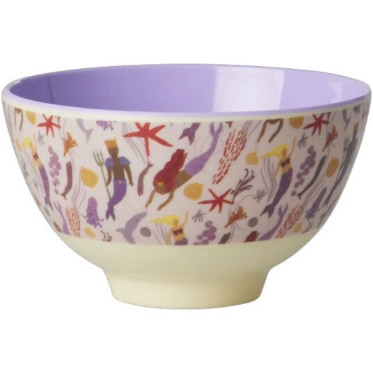Rice Melamine Bowl 30 cl Mermaid Rice Melamine Bowl 30 cl Mermaid