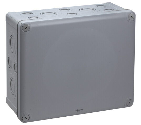 Schneider Electric ENN05097 Koblingsboks grå knock outs utvendig 275 x 225 x 120 mm Installasjonsmaterial