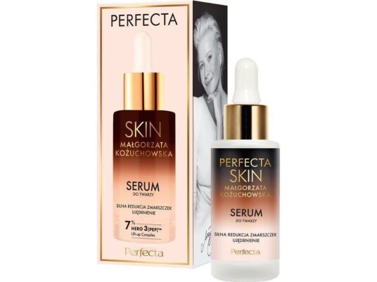 Perfectair Perfecta_Skin Małgorzata Kożuchowska Oppstrammende Og Anti-Rynke Serum Med Peptider Erytritol Prebiotika 30Ml