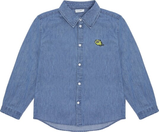 Minymo Shirt Chambray Blue 140