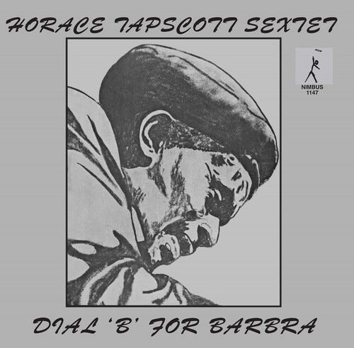 Horace Tapscott Dial 'b' For Barbra LP/Vinyl