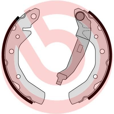 Bremsesko sett BREMBO S 10 517 Bremsesko sett BREMBO S 10 517