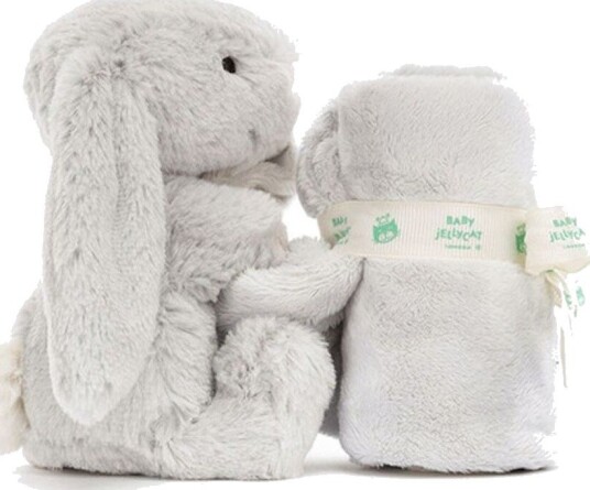Jellycat Bashful Silver Bunny Soother Koseklut