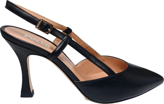 Pollini Dame Sko Svart 38 EU,