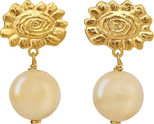 Maanesten Viviane Earrings Gold ONE SIZE