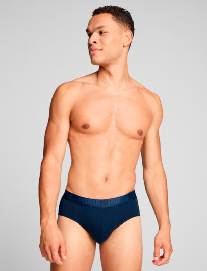 PUMA Puma Men Everyday Briefs 2P - Blue - M PUMA Puma Men Everyday Briefs 2P - Blue - M