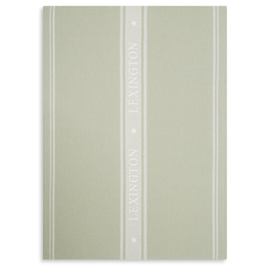 Lexington Icons Star kjøkkenhåndkle 50x70 cm Sage green-white Lexington Icons Star kjøkkenhåndkle 50x70 cm Sage green-white