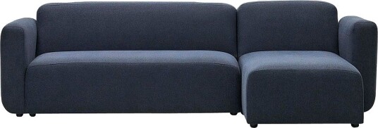 Kave Home Modulsofa Neom 3 seter med sjeselong Blå