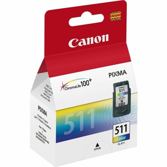 Canon Originale Blekkpatroner Canon Cl-511 Flerfarget Canon Originale Blekkpatroner Canon Cl-511 Flerfarget