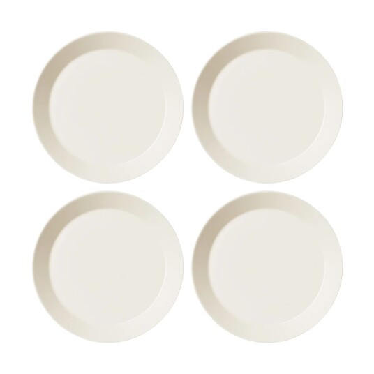 iittala Teema tallerken Ø 26 cm 4-pakning Hvit