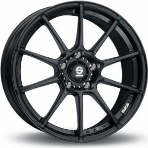 Sparco Assetto Gara Matt Black 7x17 4x108 ET42 B73.1 Sparco Assetto Gara Matt Black 7x17 4x108 ET42 B73.1