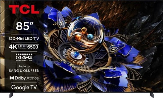 TCL 85" X11K 4K QD-Mini LED Smart TV med Dolby Vision IQ og Atmos TCL 85" X11K 4K QD-Mini LED Smart TV med Dolby Vision IQ og Atmos