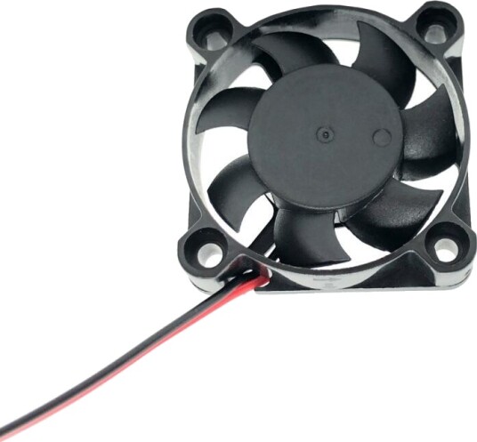 24V vifte 40 x 40 x 10 mm med doble kulelager