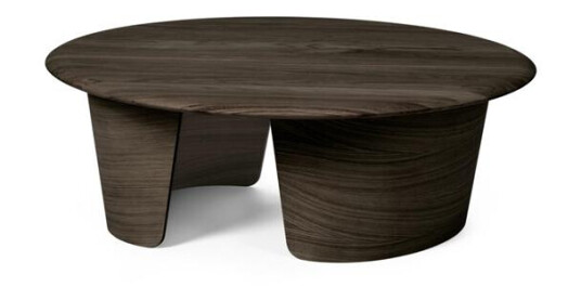 Sibast Furniture No 7 Lounge Coffee Table Ø90 Lav Mørk Oljet Eik/Massiv