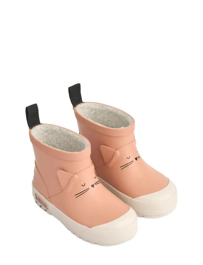 Liewood Jesse Cat Thermo Rainboot - Pink - 33