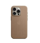 Apple - Baksidedeksel for mobiltelefon - MagSafe-samsvar - microtwill - musegrått - for iPhone 15 Pro