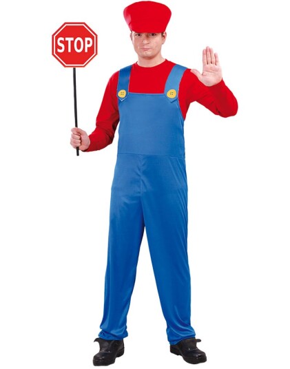 Super Mario Inspirert Herrekostyme Super Mario Inspirert Herrekostyme