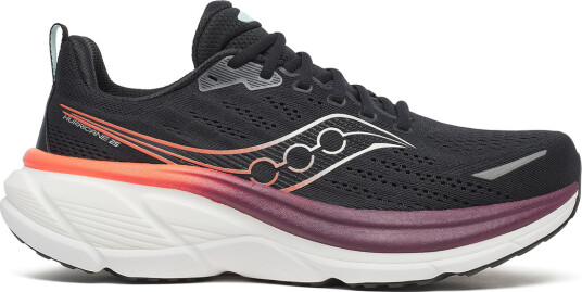 Saucony Men's Hurricane 25 Black/crimson 44.5