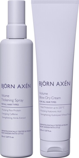 Björn Axén Volume Bundele Blow Dry Cream 150 ml & Thickening Spray 150