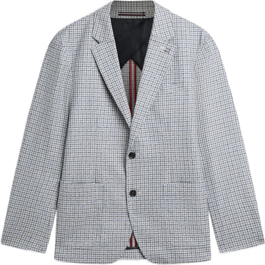 Tommy Hilfiger Dc Check Blazer Blue 56