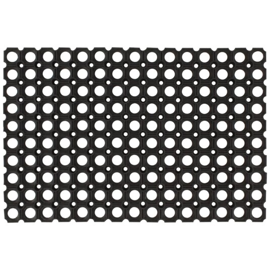 vidaXL Gummimatter 2 stk 16 mm 60x80 cm