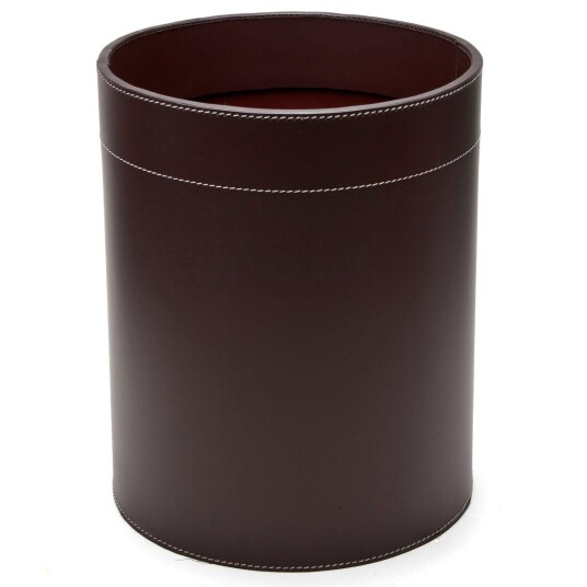 Ørskov papirkurv skinn Chocolate Ørskov papirkurv skinn Chocolate
