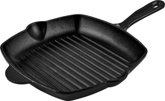 Christiania 1739 Grillpanne Støpejern Sort 28cm