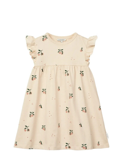 Liewood Neveah Printed Dress   Cream   98/104