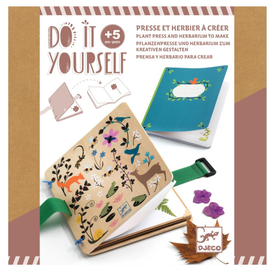 Djeco DIY Lag din egen blomsterpresse