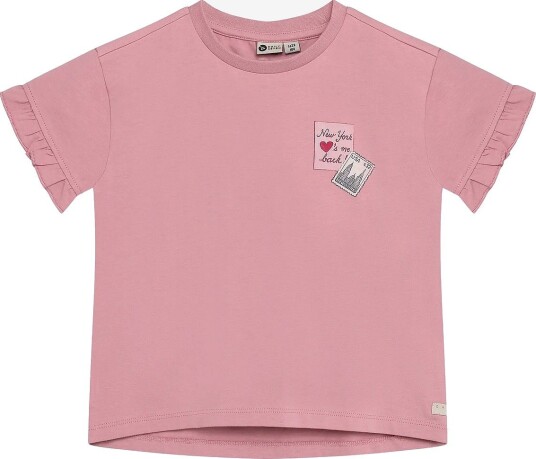 Daily 7 T Shirt Backprint LILAS 128