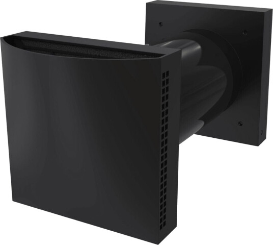 Flexit Friskluftsventil Aero 125 sort - 4901323