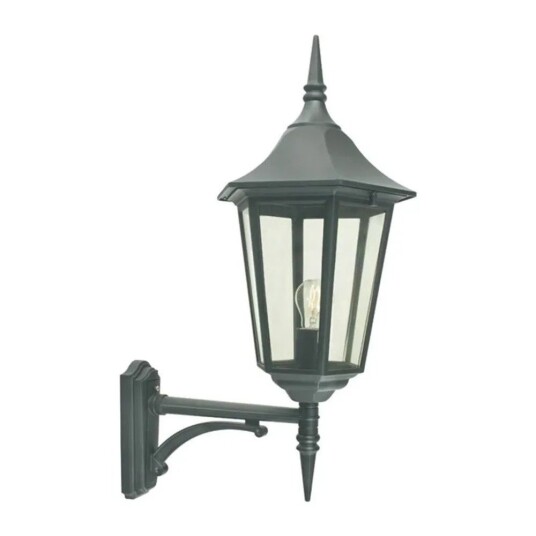 Norlys - Modena Up Utendørs Vegglampe Stor Svart Norlys - Modena Up Utendørs Vegglampe Stor Svart